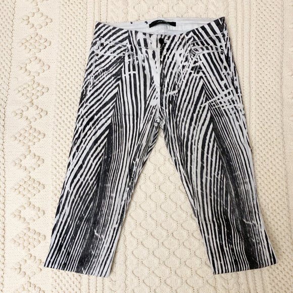Joes Jeans Zebra print skinny ankle sz 28 - Picture 3 of 6